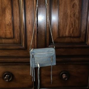 Rebecca Minkoff 5 Zip Mini Crossbody Leather bag